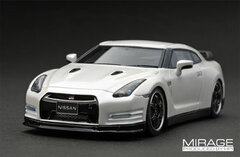 MIRAGE Complete Model 1/43 Nissan GT-R SpecV 2011MY Brilliant White Pearl