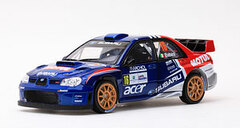 Vitesse Model Car 1/43 Subaru Impreza WRC07 - #16 F.Babini/G.Bernacchini - 3rd MONZA RALLY 2009