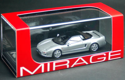 1/43 Resin Model Honda NSX (Sebring Silver Metallic)