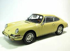 CMC Complete Diecast Model 1/18 Porsche 911(901) 64 Champagne Yellow
