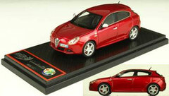 BBR Resin 1/43 Alfa Romeo Julietta Quadrifoglio Verde  2010 Metallic Red