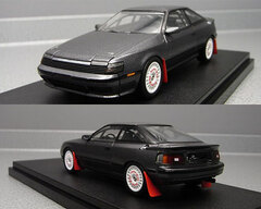 1/43 Diecast Model Toyota Celica GT-Four(Plain Color Model: Dark Gray)