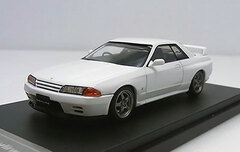 1/43 Diecast Model Nissan Skyline GT-R(R-32) Crystal white