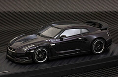 1/43 Resin Model Nissan GT-R(R35) Spec V (Ultimate Opal Black)