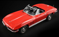 Complete Diecast Model Car 1/18 Corvette Stingray 1965
