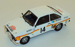 1/43 Ford Escort Mk2 Tarmac 1976 Monte Carlo Rally Driver: T. Makinen / H. Liddon