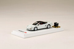 1/64 Honda NSX (NA1) Type R 1994 w/Engine Display Model, Championship White