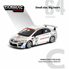 1/64 Honda Civic Type R FD2 Super Taikyu Series 2009 ST4 Driver: Uchiyama / Omura / Noma
