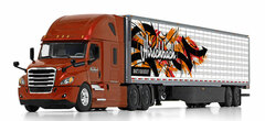 1/64 Freight Liner 2018 Cascadia High Roof, Sleeper Hirschbacher Moter Line