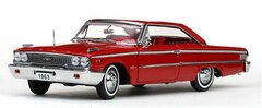 Sunstar Model Car 1/18 1963 Ford Galaxie 500 Hardtop (Red)