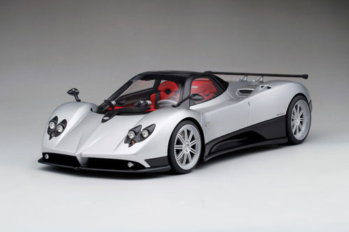 1/18 Pagani Zonda F Silver