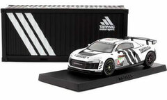 1/64 Audi R8 LMS GT4 Dubai 24 hours 2018 Presentation Version with special container