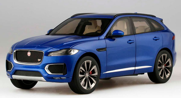 1/18 Jaguar F-Pace Caesium Blue
