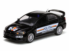 Vitesse Model Car 1/43 Mitsubishi Lancer Evolution X (Rumanian Police)