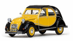 Vitesse Model Car 1/43 1982 Citroen 2CV Charleston (Yellow, Black)