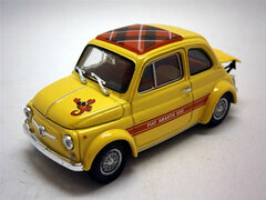 1/43 Fiat Abarth 695SS Assetto (Giallo/Scozzese)