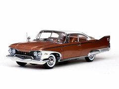 Sunstar Model Car 1/18 1960 Plymouth Fury Hardtop (White/ Caramel Metallic)