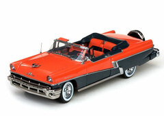 Sunstar Model Car 1/18 1956 Mercury Montclair Open Convertible (Persimmon/ Gray Metallic)