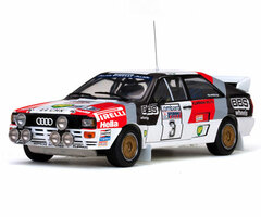 Sunstar Model Car 1/18 Audi Quattro A2 - #3 S.Blomqvist/B.Cederberg (Winner RAC Rally 1983)