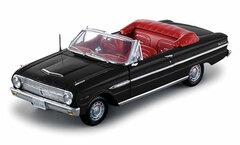 Sunstar Model Car 1/18 1963 Ford Falcon Open Convertible (Black)
