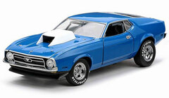 Sunstar Model Car 1/18 1971 Mustang PRO STOCK DRAG CAR (Pastel Blue)