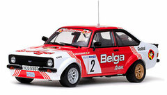 Model Car 1/18 Ford Escort RS1800 #2 R.Droogmans/A.Geron (Winner Skoda Rally 1981)