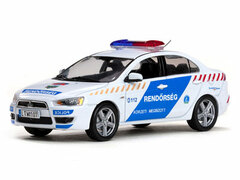 Vitesse Model Car 1/43 Mitsubishi Lancer EX - Hungary Police (White)