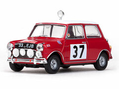Vitesse Model Car 1/43 Morris Cooper - #37 P.Hopkirk / H.Liddon 1st Rallye Monte Carlo 1964