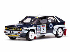 Sunstar Model Car 1/18 Lancia Delta Integrale #5 B.Saby/ D.Grataloup (Tour de Corse 1989)