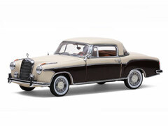 Sunstar Model Car 1/18 1958 Mercedes-Benz 220SE Coupe (Ivory/ Red)