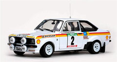 Sunstar Model Car 1/18 Ford Escort RS1800 - #2 B.Waldegard/ H.Thorszelius (2nd Rallye de Portuga)