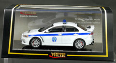Vitesse Model Car 1/43 Mitsubishi Lancer Evolution X - Greece Police