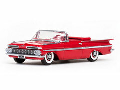 Vitesse Model Car 1/43 1959 Chevrolet Impala (Red)