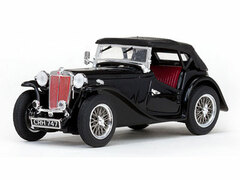 Vitesse Model Car 1/43 MGTC Closed Convertible (Black)