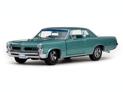 Sunstar Model Car 1/18 1965 Pontiac (Turquoise Blue)