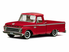 Sunstar Model Car 1/18 1965 Ford F-100 Custom Pickup (Red)