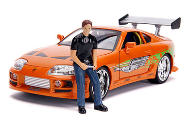 1/18 F&F, Brian & TOYOTA SUPRA w/Figure
