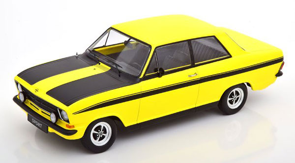 1/18 Opel Kadett B Sport 1973 yellow/black