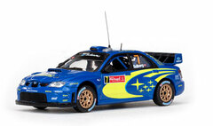 Vitesse Model Car 1/43 Subaru Impreza WRC07- #7 P.Solberg/ P.Mills 2nd Rallye de Portugal 2007
