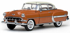 Sunstar Model Car 1/18 1954 Chevrolet Bel Air Hardtop Coupe (Ivory/ Light Brown)