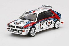 1/64 Lancia Delta HF Integrale Eborzione 1000 Lake Rally 1992 Winner #3 (Left-hand Steering)