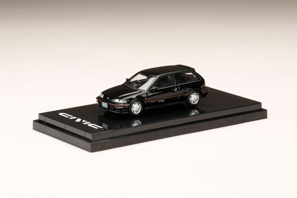 1/64 Honda CIVIC (EF9) SiR II Black Metallic