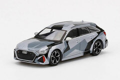 1/64 Audi RS 6 Avant Silver Digital Camouflage (China Exclusive)