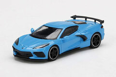 1/64 Chevrolet Corvette Stingray 2020 Rapid Blue (Left-hand Steering)