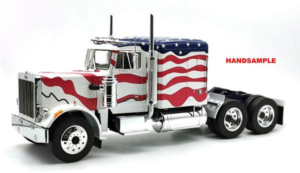 1/18 Peterbilt 359 1967 (Stars and Stripes) white/red/blue