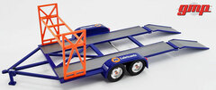 1/43 Tandem Car Trailer with Tire Rack - Union 76