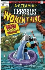 Av Team Up Cerebus & Woman Thing One Shot (STL259734)