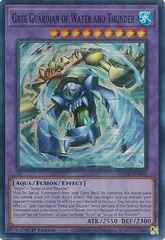 Gate Guardian of Water and Thunder - MAZE-EN006 - Super Rare - 1st Edition