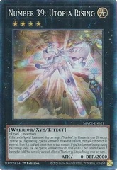 Number 39: Utopia Rising - MAZE-EN021 - Collector's Rare - 1st Edition