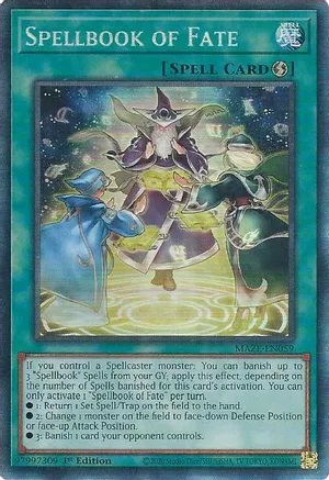 Spellbook of Fate - MAZE-EN059 - Collectors Rare - 1st Edition